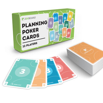 Scrum Planning Poker Kaarten - Agile - Scrumartikelen.nl